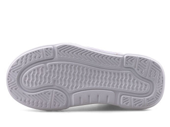 Alessio 537 Patik Cilt - Beyaz/Simli B.T - 4