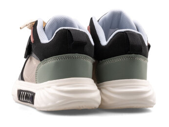 Alessio 537 Patik Cilt - Siyah/Bej/Yeşil/Bej.T - 3