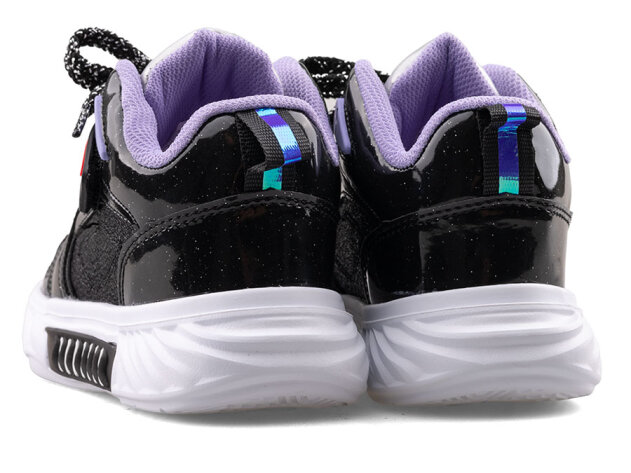 Alessio 537 Patik Cilt - Siyah/Simli B.T - 3