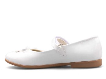 Anıl Bıyık Patik Babet - Beyaz - Bıyık