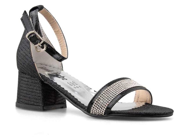 Anıl Tekbant Patik Ökçeli - Siyah - 5