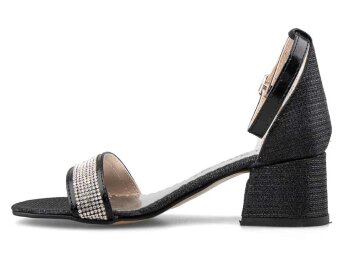 Anıl Tekbant Patik Ökçeli - Siyah - 3