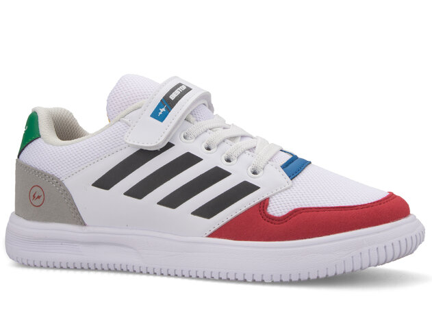 Bestof 074 Patik Anrk - Beyaz/Kırmızı/Siyah - 1