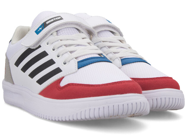 Bestof 074 Patik Anrk - Beyaz/Kırmızı/Siyah - 2