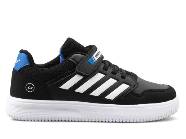 Bestof 074 Patik Cilt - Siyah/Beyaz - 5