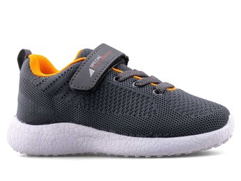 Bestof 600 Patik Triko - Füme/Turuncu/Beyaz - Bestof