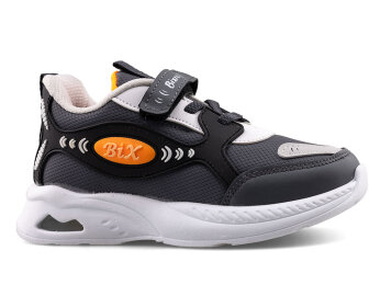 Bixro 04 Patik Cilt Işıklı - Füme/Oranj - Bixro