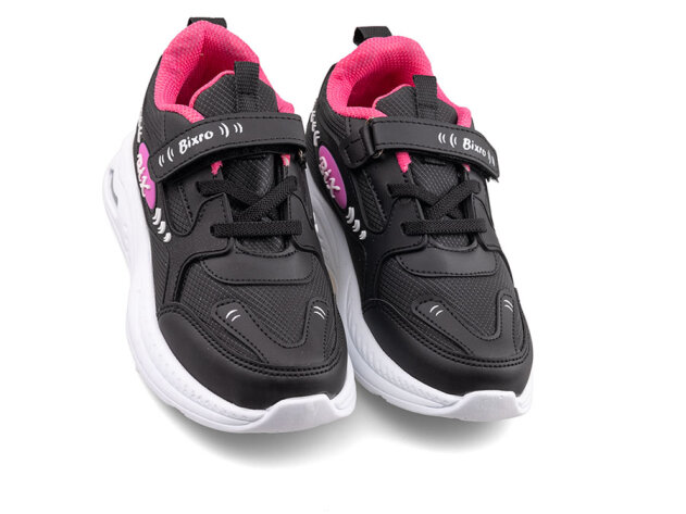 Bixro 04 Patik Cilt Işıklı - Siyah/Fuji - 2