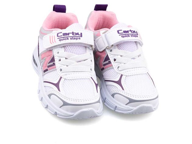 Carby 130 Bebe Anrk Işıklı - Beyaz/Pembe/Mor B.T - 2