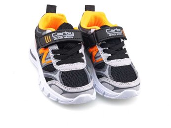 Carby 130 Bebe Anrk Işıklı - Siyah/Buz/Oranj B.T - 2