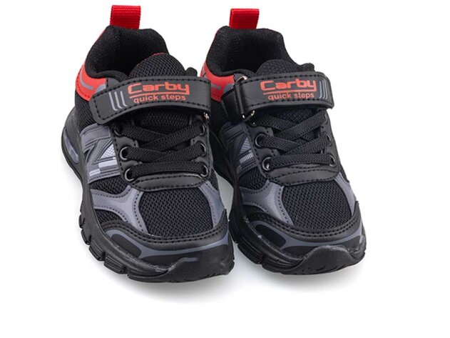 Carby 130 Bebe Anrk Işıklı - Siyah/Füme/Kırmızı/S.T - 2