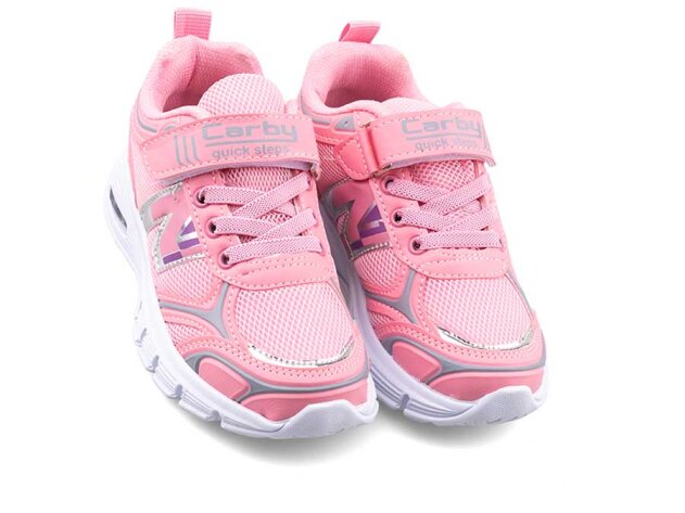 Carby 130 Patik Anrk Işıklı - Pembe/Füme/Parlak B.T - 2