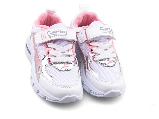 Carby 132 Bebe Anrk Işıklı - Beyaz/Parlak/Pembe B.T - 2