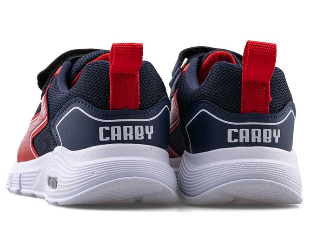 Carby 132 Patik Anrk Işıklı - Laci/Beyaz/Kırmızı B.T - 3