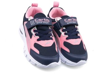 Carby 132 Patik Anrk Işıklı - Laci/Pembe/Parlak B.T - Carby