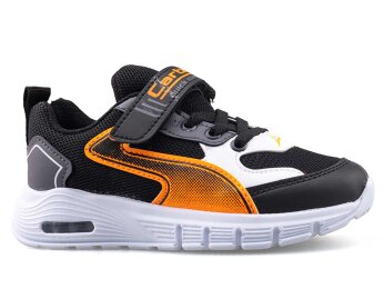 Carby 132 Patik Anrk Işıklı - Siyah/Beyaz/Oranj/Füme B.T - 1