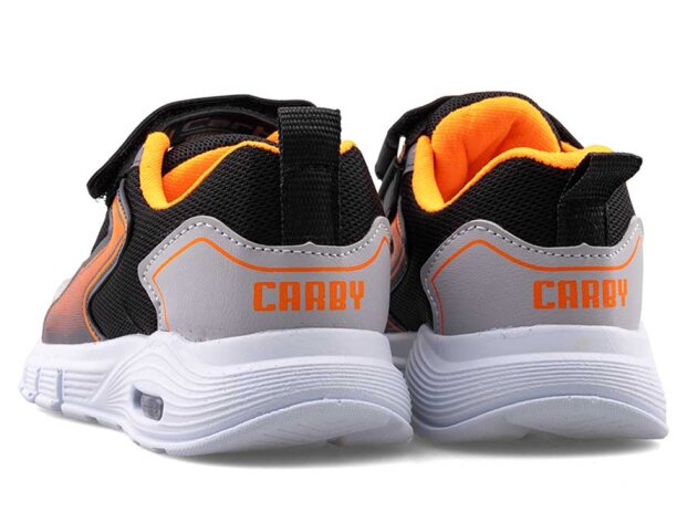 Carby 132 Patik Anrk Işıklı - Siyah/Buz/Füme/Oranj B.T - 3