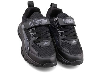 Carby 132 Patik Anrk Işıklı - Siyah/Rugan/Füme S.T - 6