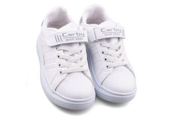 Carby 144 Patik Cilt - Beyaz/Parlak B.T - Carby