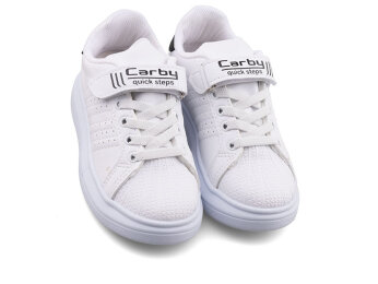 Carby 144 Patik Cilt - Beyaz/Siyah/B.T - Carby
