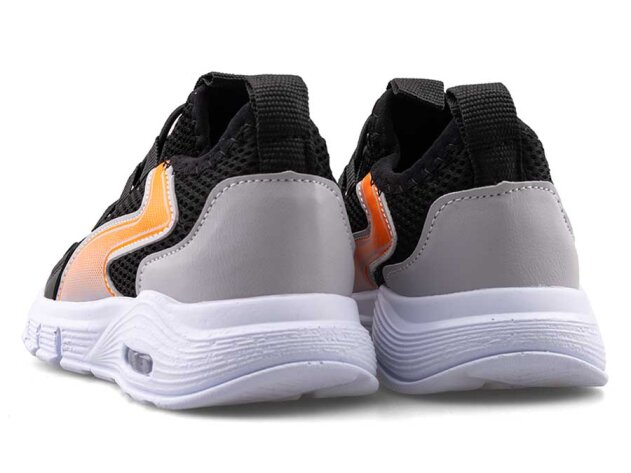 Carby 145 Patik Anrk Işıklı - Siyah/Buz/Oranj B.T - 3