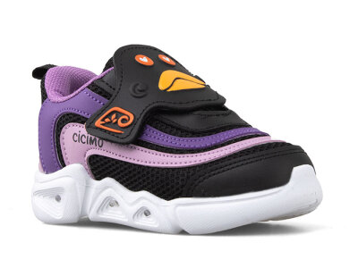 Cicimo 06 Bebe Anrk Işıklı - Siyah/Lila - 1