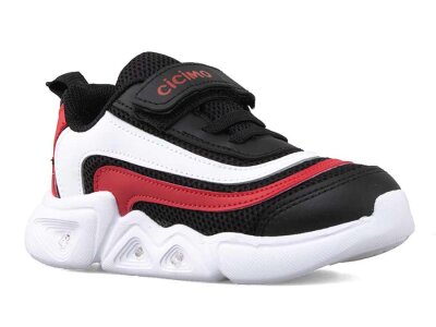 Cicimo 06 Patik Anrk Işıklı - Siyah/Kırmızı - 1