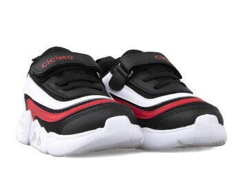 Cicimo 06 Patik Anrk Işıklı - Siyah/Kırmızı - Cicimo