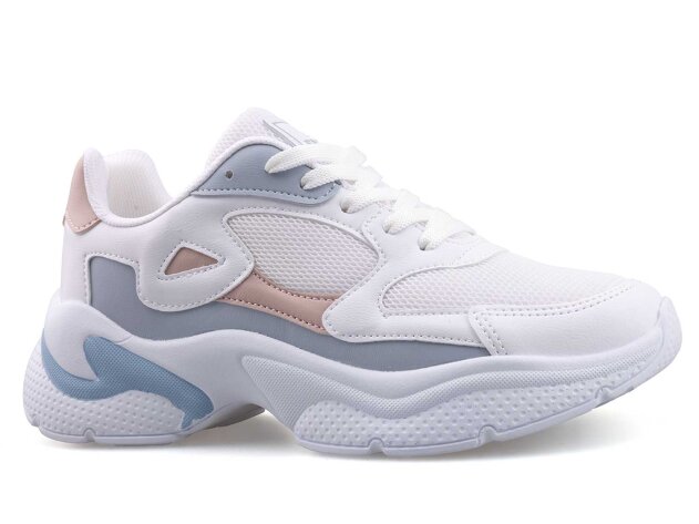 Dark Step 152 Zenne Anrk - Beyaz/Pudra/G.Mavi - 1