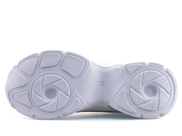 Dark Step 152 Zenne Anrk - Beyaz/Pudra/G.Mavi - 4