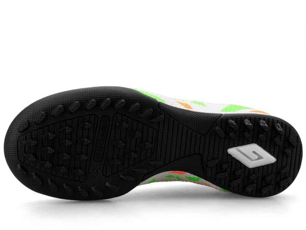 Dugana 2303 Filet Halısaha Çoraplı - Beyaz/Turuncu - 4