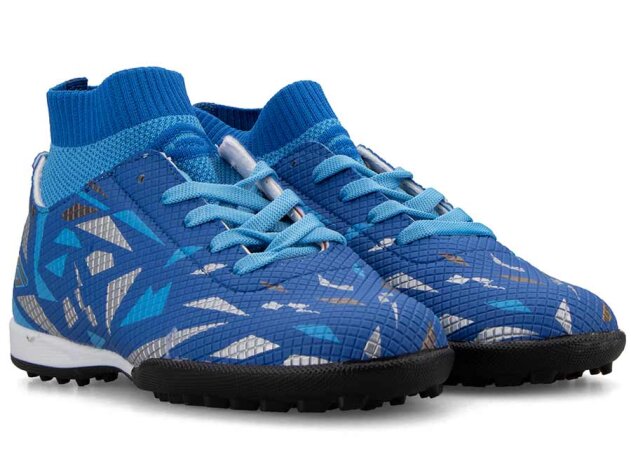 Dugana 2303 Filet Halısaha Çoraplı - Mavi/Turkuaz - 2