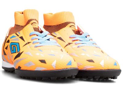 Dugana 2303 Merdane Halısaha Çoraplı - Turuncu/Siyah - 2