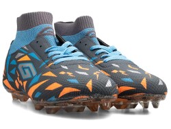 Dugana 2303 Merdane Krampon Çoraplı - Füme/Turkuaz - 2