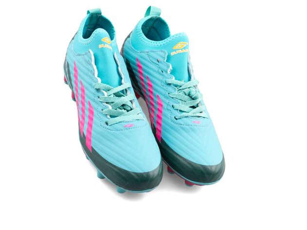 Dugana 34 Garson Krampon - Su Yeşili/Fuşya - 2