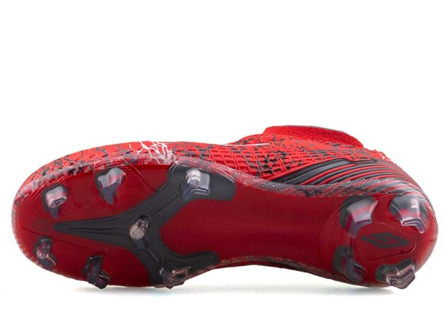 Dugana F50 Filet Krampon Çoraplı - Kırmızı/Füme - 4