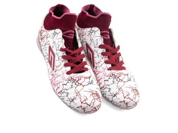 Dugana F50 Merdane Halısaha Çoraplı - Beyaz/Bordo - 6