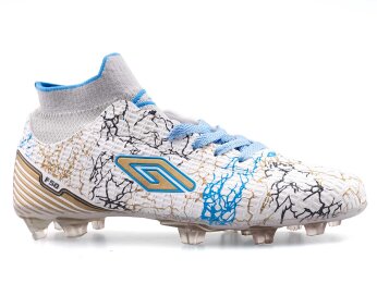 Dugana F50 Merdane Krampon Çoraplı - Beyaz/Gold - Dugana