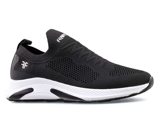 Ferrosa 041 Merdane Triko - Siyah/Beyaz - 1