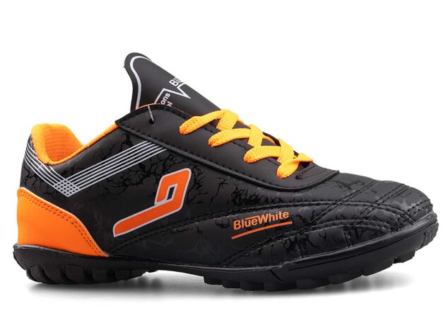 Free Blue White 119 Filet Halısaha - Siyah/Turuncu (Bağlı) - 1