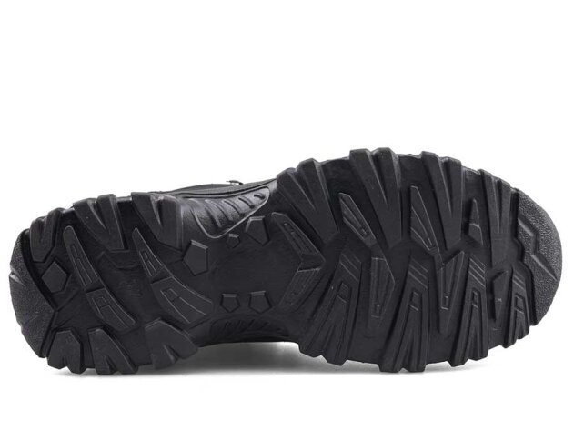 Jagulep 4057 Garson Bot - Siyah/Kırmızı/Siyah - 4