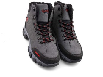 Jagulep 4057 Merdane Bot - Füme/Kırmızı - Jagulep