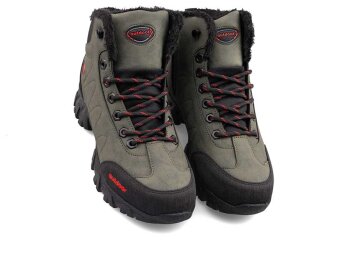 Jagulep 4057 Merdane Bot - Haki/Kırmızı - Jagulep