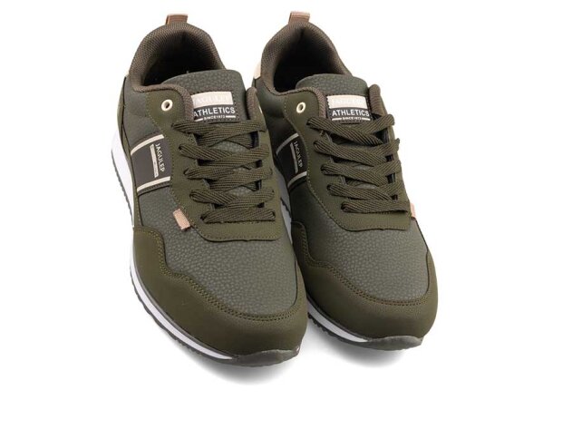 Jagulep Bugatti Merdane Cilt - Haki/Bej - 2