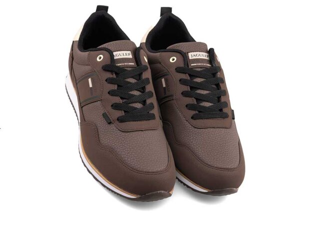 Jagulep Bugatti Merdane Cilt - Kahverengi/Bej - 2