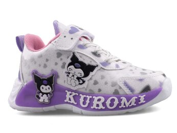 Kuromi 725 Bebe Cilt Işıklı - Beyaz/Lila - Spider