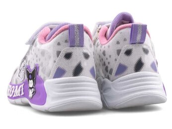 Kuromi 725 Patik Cilt Işıklı - Beyaz/Lila - 3