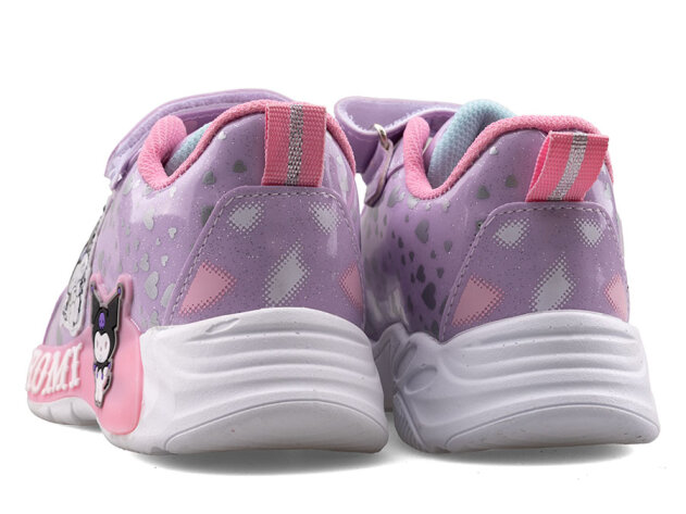 Kuromi 725 Patik Cilt Işıklı - Lila/Pembe - 3