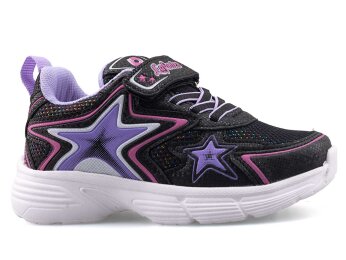 Lafonten 743 Filet Simli Rugan Anrk - Siyah/Lila - 1