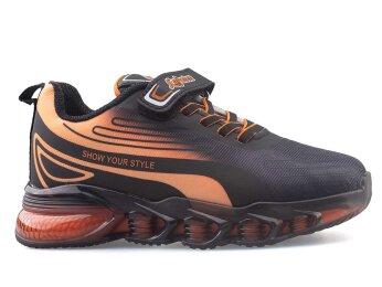 Lafonten 744 Patik Şeffaf Su İtici - Siyah/Oranj - Lafonten